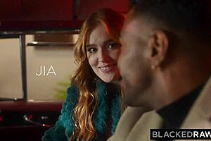 Blackedraw Insatiable Redhead Jia Loves Bbc and Anal