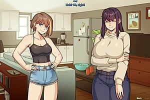 Amy and Chloe's dating adventure in the game