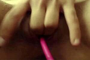 sexy blonde masturbates on cam, squirting a lot with toys 😍