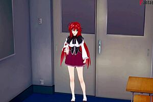 Akeno Surprises with NTR Madness in High School DxD Hentai Full Movie