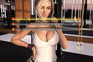 Summers Gone 43 Blonde Big Tits Gym Erotic Ass Cartoon