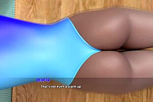 Name88s Triangle 13 - Busty Gym Girl Knows I Love Her Ass