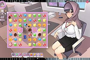 Tsundere Milf Boss Teases Massive Tits