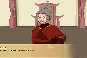 four elements trainer explores pussy with experience in anime hentai