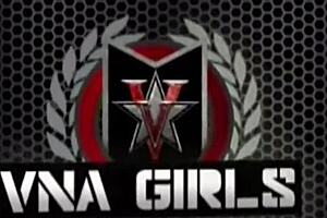 Busty Vicky Vette Strips And Rubs Pussy