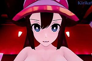 Iono and Rosa Mei share intense sex in Pokemon POV hentai.