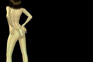 Feeling the passion in this 3D cartoon hentai where a beautiful girl strikes sexy poses in various positions.