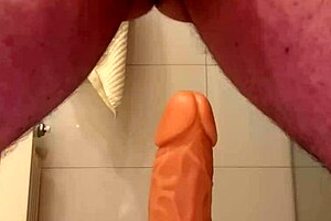 Training My Ass To Prolapse With Buttplug And Dildo Part 2