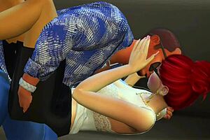 car service boss fucks customer in the car