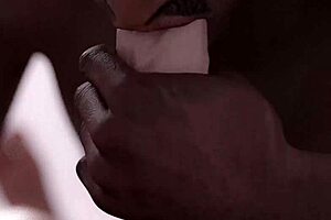 Black Man Sucks Big White Dick With Raw Intensity!