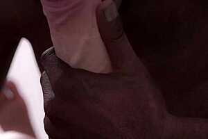 Black Man Sucks Big White Dick With Raw Intensity!