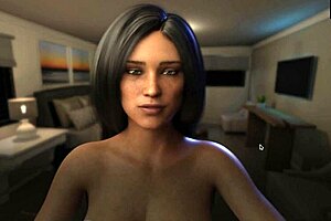 I bend over for doggystyle on the desk.