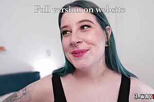 two emo teens getting nailed hard by their roommate in a wild threesome