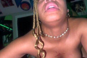 Creamy pink pussy grips BBC intensely