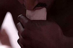 Black Man Sucks Big White Dick With Raw Intensity!