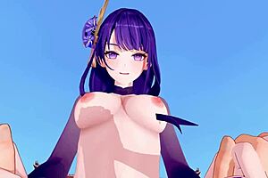 Raiden shogun screams in pov sex!