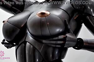 Big-titted sex robot craves your cum in close-up POV AI