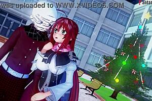 Akeno Surprises with NTR Madness in High School DxD Hentai Full Movie