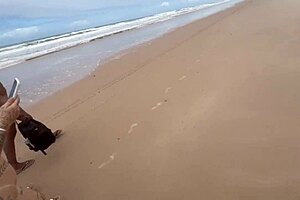 wild nudist beach orgy with hot african amigas!