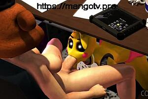 Big tits and ass in Five Nights at Freddy's compilation!