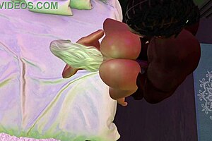 Second Life Black Man Fucks Latina Woman In Her Bedroom!