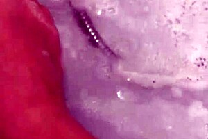 Hungarian Babe Removes Nylon for Shower