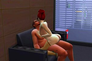 car service boss fucks customer in the car