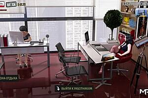 Fashionbusiness Secretaries Show Off Butts in Episode 87