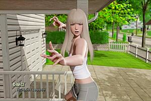 Ripples 40 - Huge Sexy 3D Cartoon Big Cock Clothes Ripped Outfit Tits Cumshot