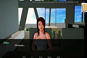 my new family episode with redhead and brunette in anime game