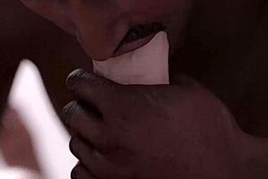 Black Man Sucks Big White Dick With Raw Intensity!