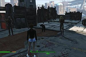 Intense Fucking in Fallout 4 Elie Pillars Scene