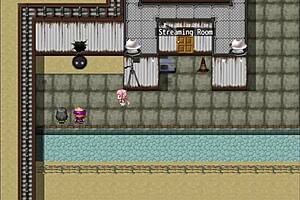 i bound eury outdoors in a game, fingering and giving blowjob, but she's not a sexaroid