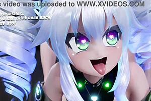 mantis x uni neptunia series with anal sex assfucking 3d anime hentai