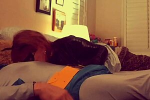 Catgranny passionately sucks batman in deepthroat action