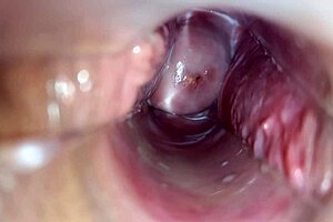 Orgasm Inside Tight Vagina in Close-Up
