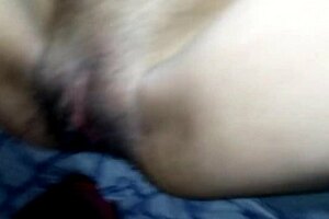 Crossdresser Ejaculates On Big-Assed Latina Buttocks