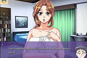 My Neighbor Gets Handjob from Wife Hana in Indecent NTR Game 3