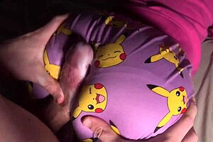 Stepbro rubs ass innocently then cock slips in for kinky creamy fuck