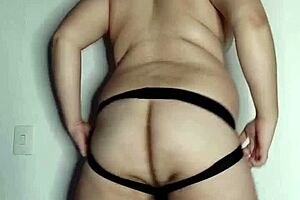 gordo gay showing off his big ass 😎