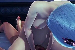 Re Zero Hentai - Rem Enjoys Hard Sex In Japanese Asian Manga Anime Game Porn