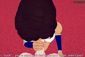 Wow! The Avatar Korra Delivers a Perfect Blowjob!