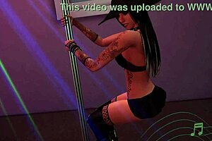 Jozie Dark Teases In Halloween Costume!