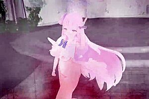 Mika's Intriguing 3D Cartoon Anime Adventure