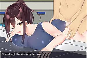 deixando um garoto do colégio estudar o corpo feminino na biblioteca - the class president cant get discouraged - parte 5