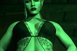 Milf Stunned by Two Huge Cocks in Hot 3D Futa Threesome Animation