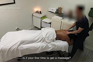 Jessica, That Thick Black Student, Loved My Special Massage!