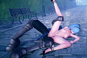 i watch this cute anime girl dance and get fucked part 2