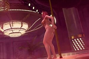 Anime Dance in Hentai Game