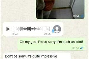i accidentally sent my stepmom a dick pic on whatsapp and that was her reaction